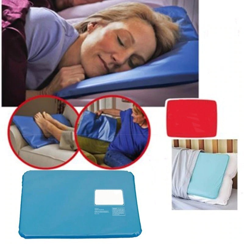 Summer Cool Travel Neck Rest Chillow Sleeping Water Cooling Pad Cushion