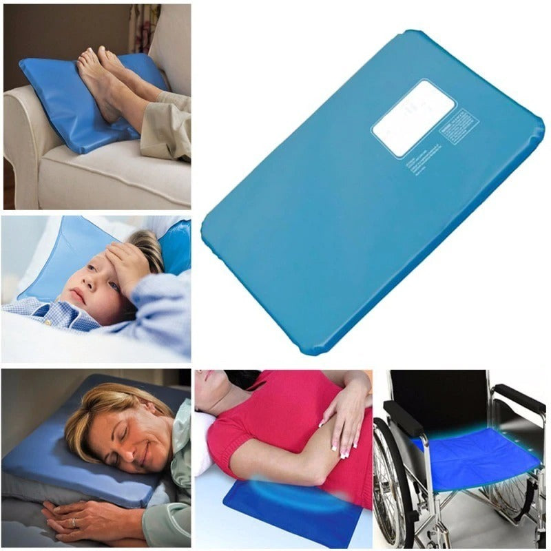 Summer Cool Travel Neck Rest Chillow Sleeping Water Cooling Pad Cushion