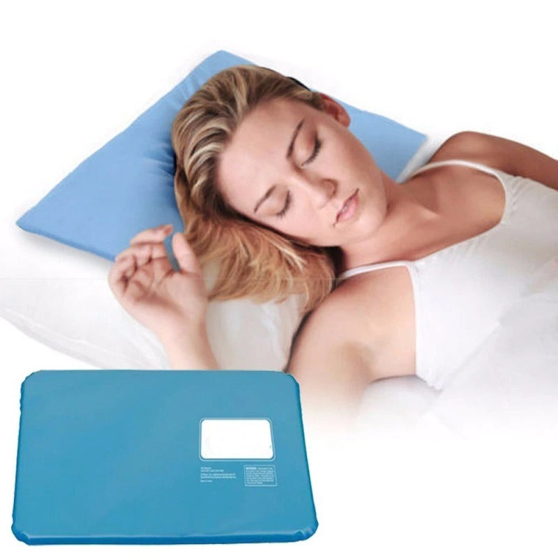 Summer Cool Travel Neck Rest Chillow Sleeping Water Cooling Pad Cushion
