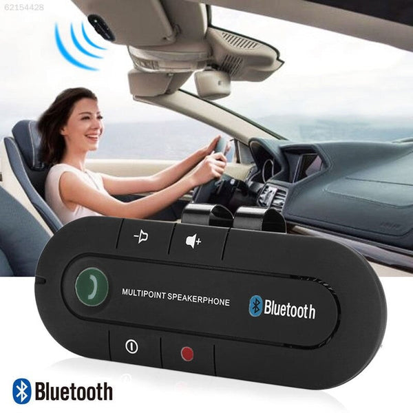 V3.0+EDR Bluetooth Car Sun Visor Handsfree Multipoint Speakerphone Kit