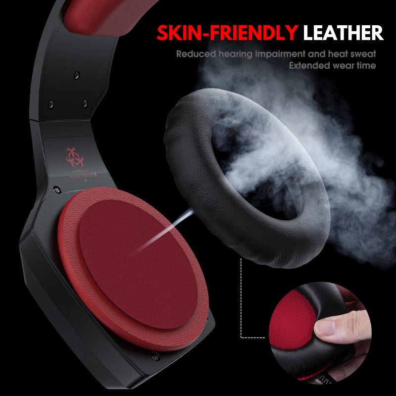 Hunter Spider V1 RGB Gaming Headset – 7.1 Surround Sound, Noise-Cancelling Mic, Deep Bass & RGB Lights